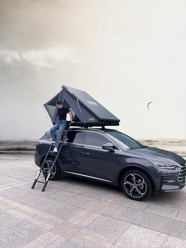 致享系列车顶帐篷实车安装