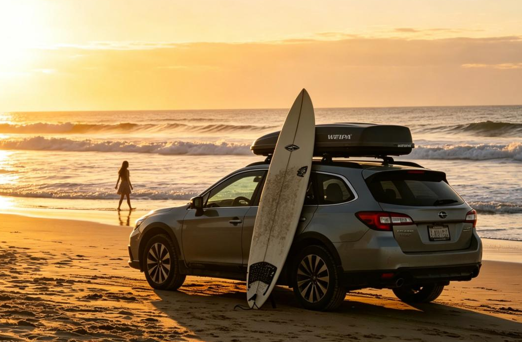 韦帕车顶行李箱