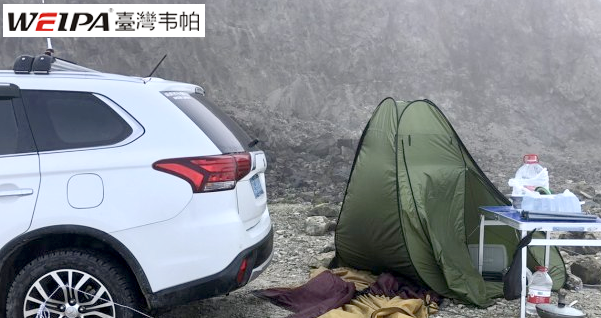 韦帕WEIPA分享开着三菱装上车顶行李箱的自驾游体验